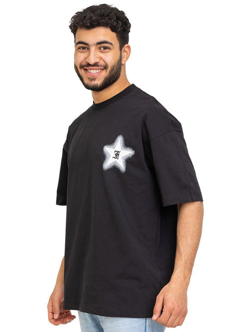 Black Design 3789VIG - O - S Round T-shirt - Khotwh